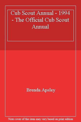 Cub scout annual - scout,