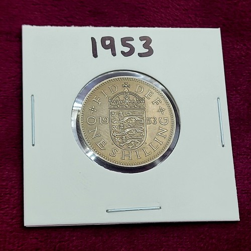 1953 english shilling - 1953,