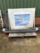 VW TRANSPORTER T5/T5.1/T6/T6.1 GENUINE REAR BUMPER FOR BARN DOOR ONLY