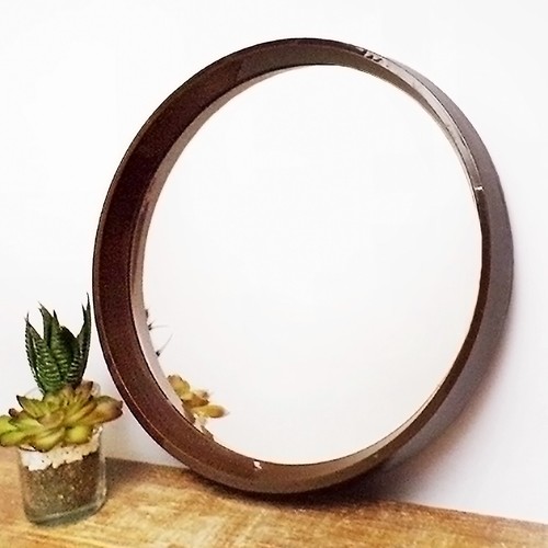 Vintage 1970s brown plastic - vintage,