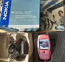 Rare Nokia 6600 - (Unlocked , Complete Boxed) - Pink 2G GSM Phone 2004