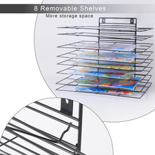 Premium Iron Art Drying Rack 8