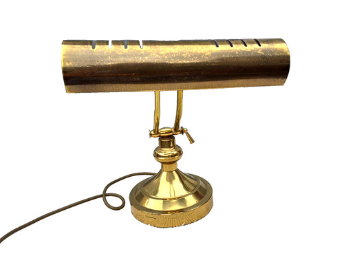 Used brass banker desk - used, banker's