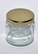 Round Jar Glass Jam Marmalade