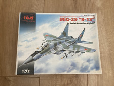 W247 ICM Model Kit 72141 - MiG-29 "9-13" Soviet Frontline Fighter - 1/72 -Sealed