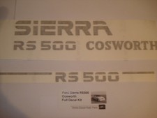 SIERRA COSWORTH RS500 DECAL STICKER KIT 