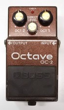 BOSS OC-2 Octave Guitar Effects Pedal #598 ACA 12V DHL Express or EMS