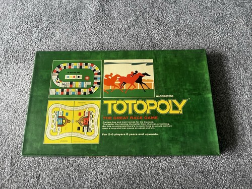 Totopoly board game - game, vintage