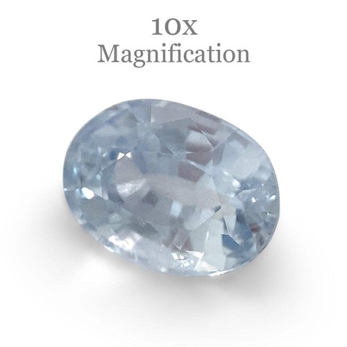 97ct oval icy blue sapphire - oval,