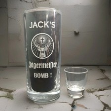 PERSONALISED JAGER BOMB GLASS