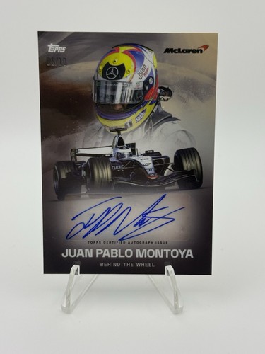 2025 topps mclaren racing - mclaren, juan
