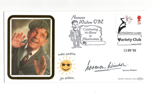 1999 norman wisdom fdc - norman,