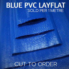 Blue PVC Layflat Hose Pipes