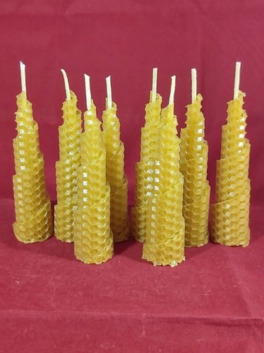100 pure beeswax pillar - 8,