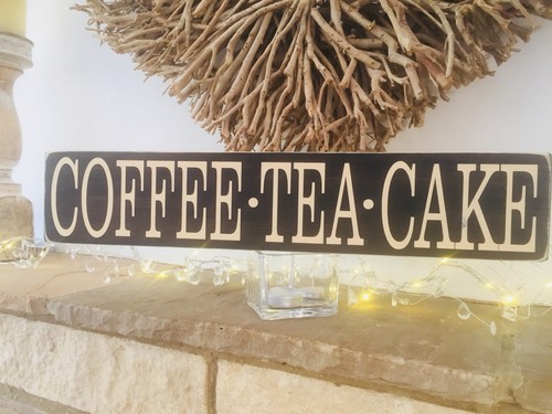Coffee tea cake sign - coffee,