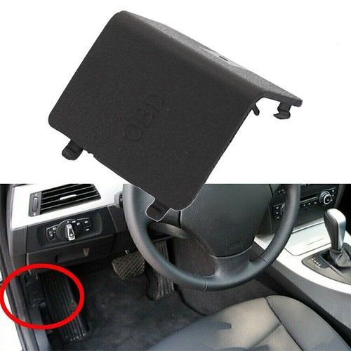 Obd socket cover black - socket,