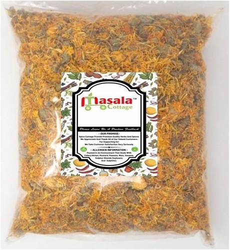 Dried marigold flowers - marigold,