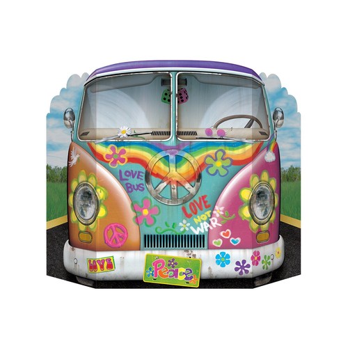 Hippie bus photo - photo, prop