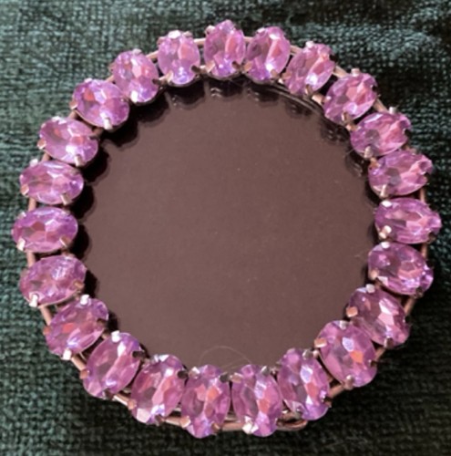 Small round photo frame with - small,