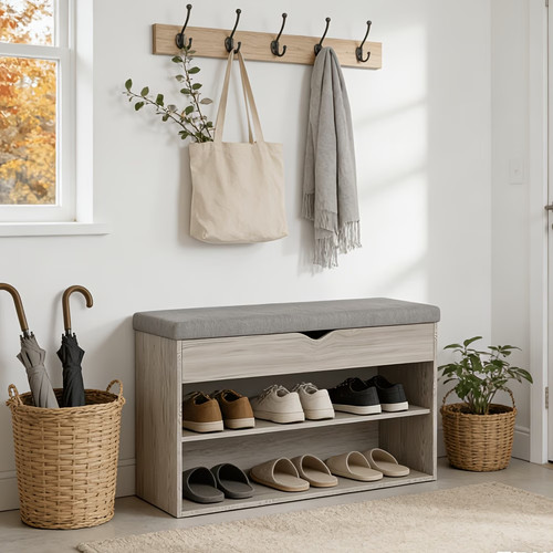 Shoe bench - storage, rack
