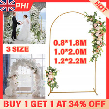 Large Wedding Arch Door Backdrop Stand Flower Display Frame Backdrop Metal Rack