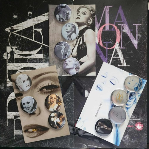 Madonna erotica button sets - button,