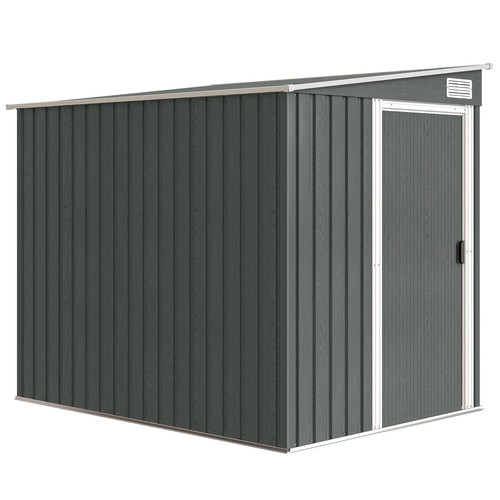 5ft galvanised metal shed - 5ft,