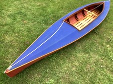 Double Traditional Rigid-Frame Soft-Skinned Touring Canoe