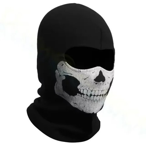 Full face skull balaclava - face,