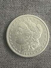 1887 morgan silver dollar - morgan,