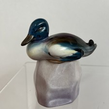 Small Rare Royal Doulton HN132 Drake On Rock 1913-1922 (4)