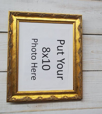 Ornate Gold 8x10 Handmade