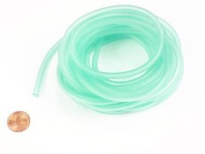 1x 1m Fuel mix hose roll 2,2mm x 4mm green-transparent