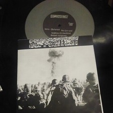 SUPPOSITORY / RAKITIS . SPLIT E.P 7" GREY VINYL EX CONDITION 