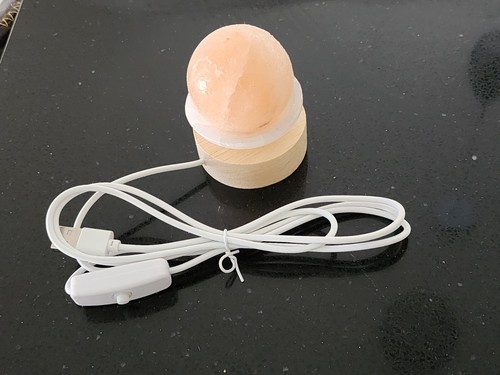 Himalaya salt sphere lamp - sphere,