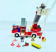 FIRE FIRE ENGINE Playmobil 4820  Extending Ladder + 2 Firefighters + Accessories
