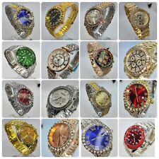 Mens Iced Out Watches Bling 2023 Fashion Brand New Designer Rapper Inspired 