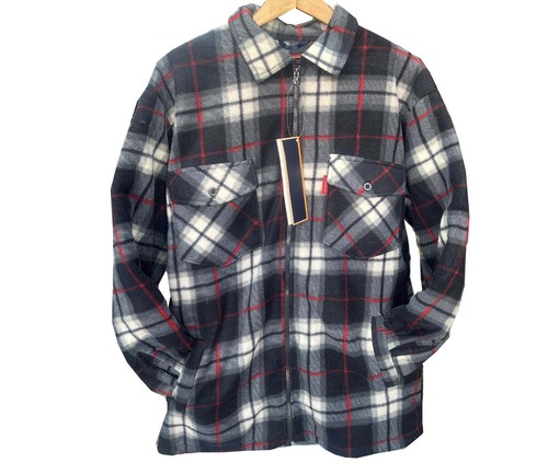 Mens sherpa collar shirt - collar,