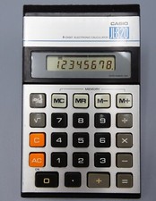 Vintage Casio JL-820 8-Digit Electronic Digital Calculator – Working – 1970s/80s