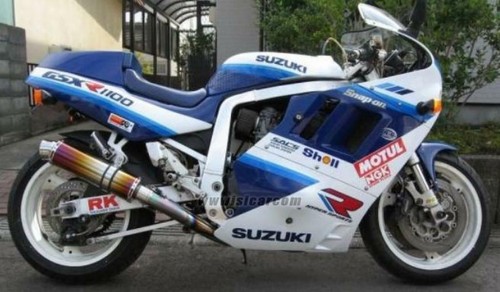 Suzuki gsx r1100 1992 gv73a - gsx-r1100, 89-1992