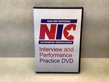 NAD-RID National Interpreter Certification Interview & Performance Practice DVD