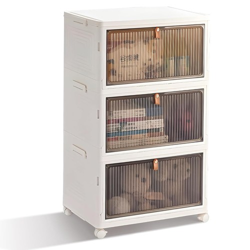 Tier stackable foldable - 3, stackable/foldable