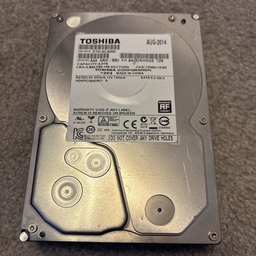 Toshiba 3tb sata - 3tb, 3.5"