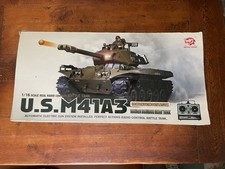 Heng Long 2.4G 1/16 U.S M41A3 Walker Bulldog RC Radio Control Tank Boxed