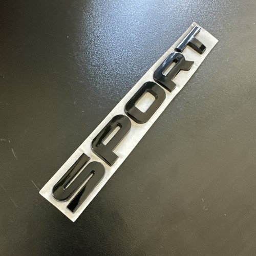 Sport gloss black letters - sport,