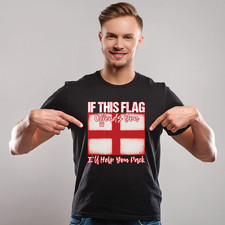 England Flag T-Shirt A Offends