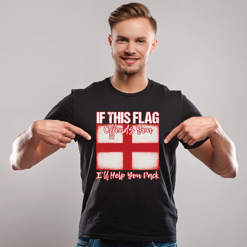England flag shirt - flag, t-shirt