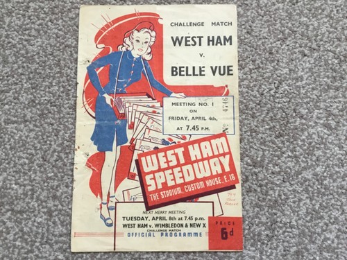 West ham belle vue 4 - *, 4/4/47