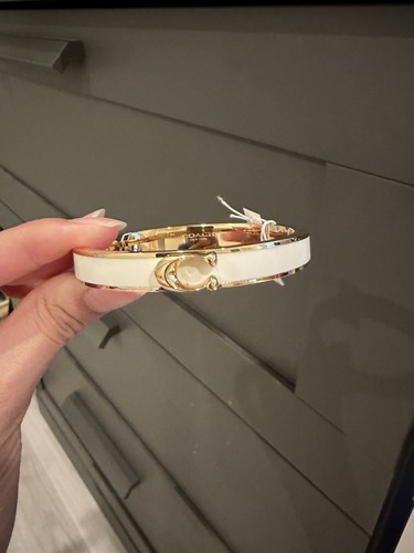 Nwt coach white and gold - nwt,