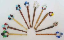 Antique Lace Bobbins Victorian